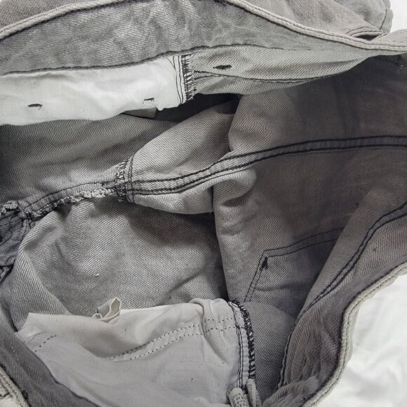 21 Men Gray Mens Size 31 Denim Shorts Casual Outdoors Walking Comfort Summer - Picture 5 of 9